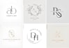 design wedding logo, wedding monogram and initials with in 10 hours