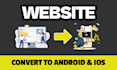 convert your website into a fast, reliable android and ios app
