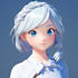design vtuber model character in live2d with anime style