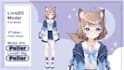 do live2d vtuber model, live2d rigging, 2d vtuber model, anime art, vtube studio