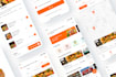 design a modern mobile app UI UX in figma