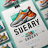 design a sneaker and shoe logo
