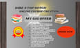 do online course creation, course script, ebook to course,course outline and ppt