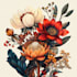 create custom botanical illustration art