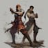 do a game character art concept art