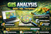 do mapping, cartography, spatial analysis in gis
