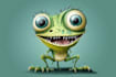 draw an eyecatchy mascot, animal cartoon character