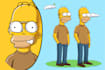 draw simpsonized yellow character from your photo