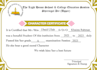 design professional logo, appreciation, and other certificates