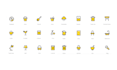 design ultra crisp vector line icons