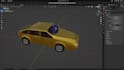 create custom 3d car models in blender for games, cgi ads