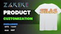 create stunning 2d 3d product personalization with zakeke, customily, teeinblue