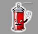 add cutting lines to create your stickers