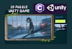 do 2d puzzle game in unity with admob, in app purchases and nft web3 integration