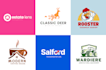 do modern minimalist business logo design and redesign