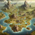 do map illustration vector map fantasy map road map city map