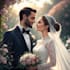 draw couple portrait for wedding illustration