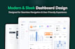do saas CRM HR admin dashboard UI UX designs in figma