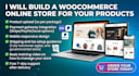 build a woocommerce online store for your products