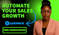 create systeme io sales funnel, systeme io landing page online course website