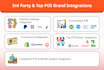 develop a custom pos system with third party integration