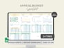 track and manage your monthly budget professionally