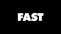 animate a unique fast cut custom text