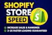 speed up shopify store, fix slow website and optimize performance, speed expert