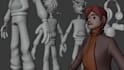 create game ready 3d retopology, uv unwrapping and texturing