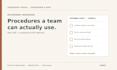 write practical restaurant sops and staff checklists