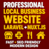 build a fast modern website for your local business using laravel and nuxtjs
