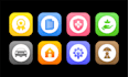 design custom icons and instagram highlights icons