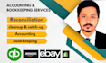 do quickbooks cleanup, reconciliation, virtual bookkeeping