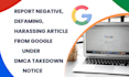 permanently remove mugshots cases negative articles and  negative google links