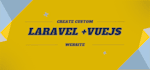 develop a custom laravel and vuejs website php laravel vuejs developer