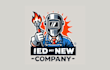 do custom welder man mascot logo design  strong, bold, unique