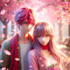 draw your couple character with anime style