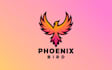 do make phoenix bird mascot logo creative with express delivery