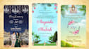 design indian wedding invitation video