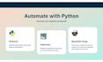 make web automation, scraping, telegram bots in python