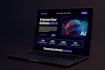 build a stunning landing page with modern UI, smooth animations