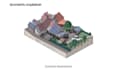 design an isometric illustration or illustrated layout