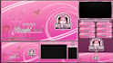 design animated kick streaming overlay, logo and screens