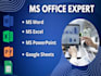 be your expert in ms office excel, word, powerpoint