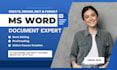 edit, design and format microsoft ms word document formatting expert editor