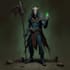 do scary horror creature and fantasy character concept art