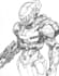 do anime style mecha robot illustrations
