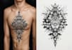 create unique custom geometric tattoo design