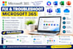 fix and configure microsoft office 365, outlook and teams