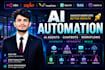 automate ai agents chatbots using n8n, langchain,langgraph,rag,agentic ai